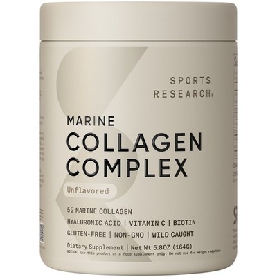 Collagen Beauty Complex 30 Servings Unflavored Hyaluronic Acid Biotin Non-GMO