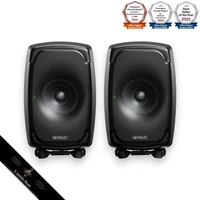 Genelec 8331A SAM Active Studio Monitor Speaker Pair black GLM Included 8331AM