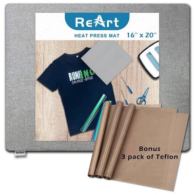 16x20 Heat Press Transfer Mat for Sublimation Easypress Applicable Heat Press