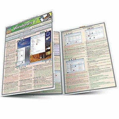 Windows 7 (Quick Study Computer) - Ring-bound, by BarCharts Inc. - Very Good