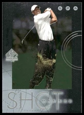 2001 SP Authentic #S1 Tiger Woods Rookie Shotmakers