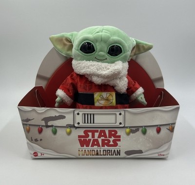 Star Wars The Mandalorian Exclusive Holiday Grogu The Child (Baby Yoda) 9'' Plush