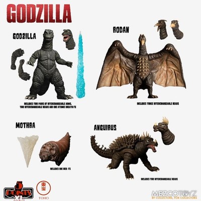 5 Points XL Godzilla Destroy Monster S.1 Action Figure Mezco Toys