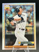 ICHIRO 2026 Topps Series 1 1991 Topps Chrome #91C-25 MOJO Silver 