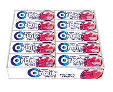 30 Pack Wrigley Orbit White Raspberry Pomegranate Sugar Free Chewing Gum