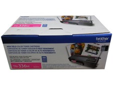 Brother TN-336M High Yield Magenta Toner Cartridge Genuine OEM Original 