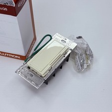 Lutron Homeworks QS HQD-RD-LA Remote Dimmer - Light Almond - NEW