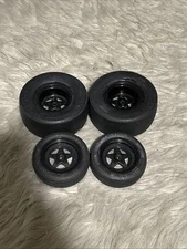 Used Rc Front And Rear Race Wheel/Tires Complete Set