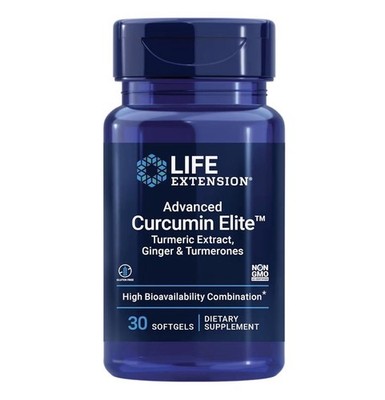 Life Extension Advanced Curcumin Elite Turmeric,Ginger & Turmerones 30gels