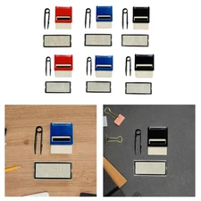 Slot Flip Back Inking Stamp Inking Stamp DIY Custom for Hobby Parents Home