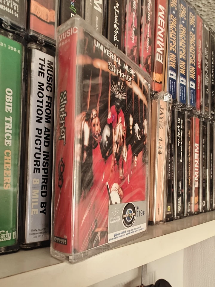 Slipknot Slipknot FACTORY SEALED cassette album** Refer To Images Foto 4 de 4