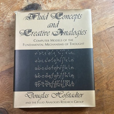 Douglas Hofstadter Fluid Concepts and Creative Analogies HC 1995 BasicBooks DJ