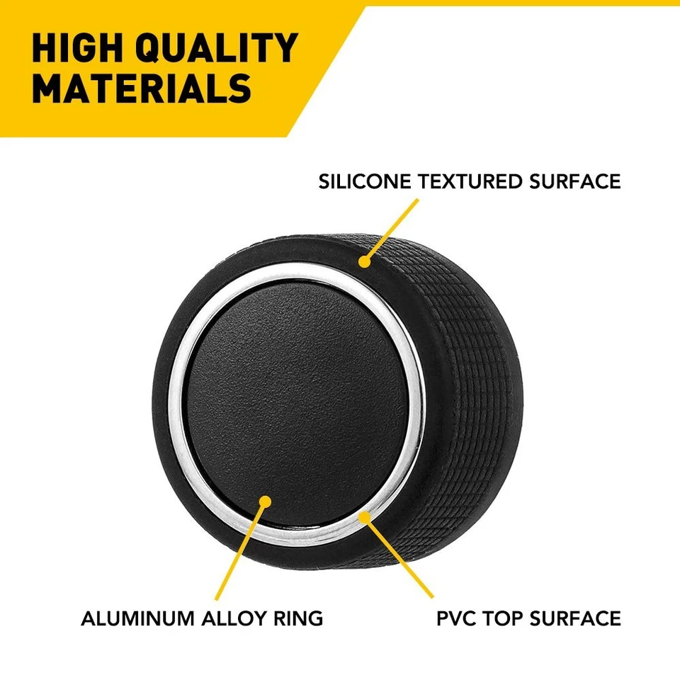 Combo botón de control de clima pegatina perilla de control para Chevrolet/GMC 2007-2012 EE. UU. Foto 4 de 4