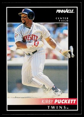 1992 Pinnacle #20 Kirby Puckett