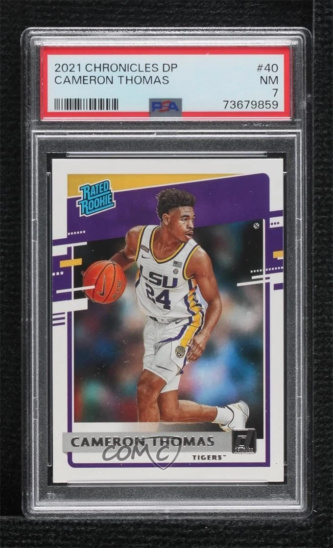 Cameron Thomas trading card