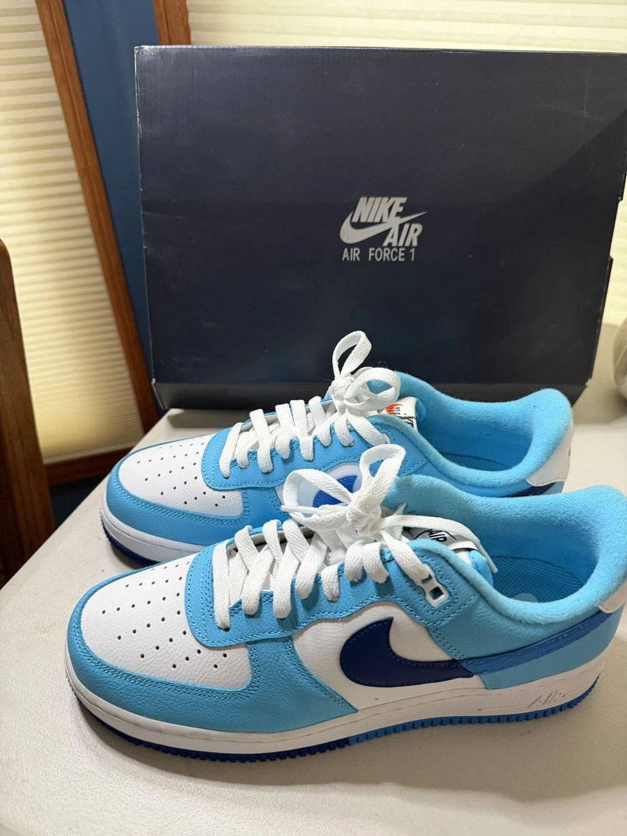 靴 NIKE AIR FORCE 1 '07 WHITE PHOTO BLUE Nike Air Force 1 '07 White Photo Blue | eBay