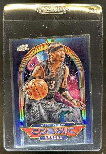 2023 Topps Cosmic Chrome Basketball Allen Iverson #CH-5 PSA 10