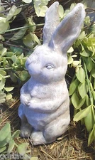 Latex rabbit Mold For Plaster and Concrete casting rubber mould  7.25"H x 3.25”W