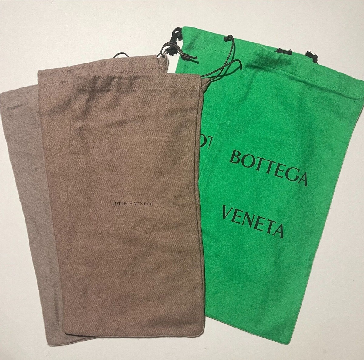 Bottega Veneta Dust Bag Travel Shoes Storage Flannel