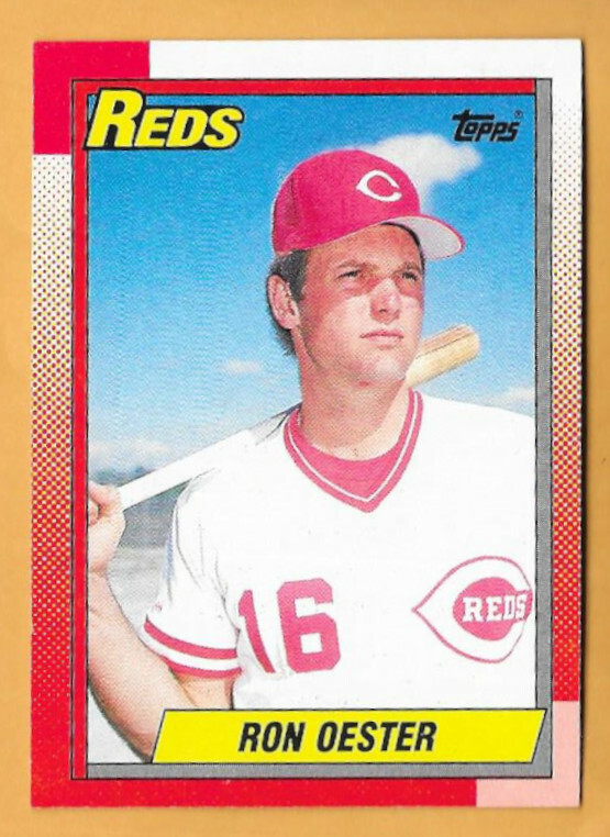 RON OESTER CINCINNATI REDS #492 - TOPPS NM-MT 1990 | eBay