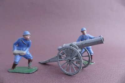 Armée de plomb (soldats, canons et chevaux) (D'occasion) à St-Imier