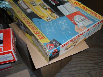 Pyro Design-A-Car Model Vintage Complete with Box 361-6.98