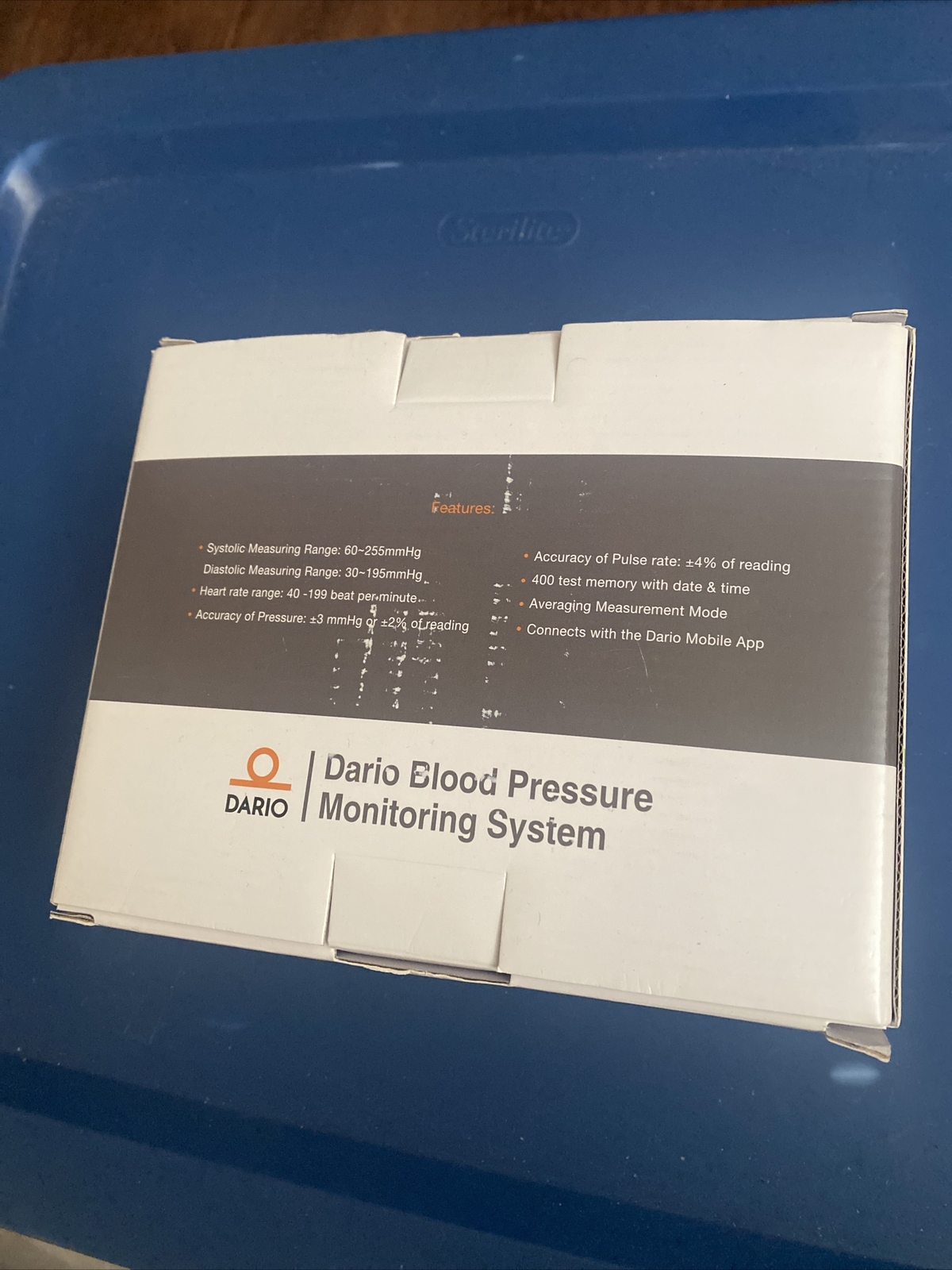 Dario Blood Pressure Monitoring System Open Box DH1165 for sale online