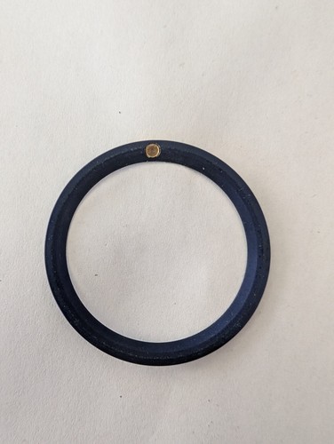 ROLEX SUBMARINER 16613 BLUE BEZEL INSERT GOOD CONDITION FOR PARTS OR REPAIRS - 第 2/2 張圖片