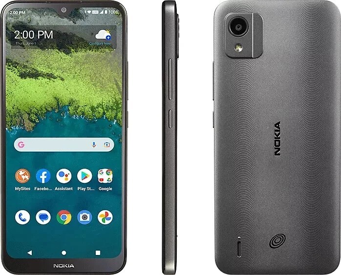 Nokia C110 N156DL 32GB Walmart Family Mobile Locked Space Gr