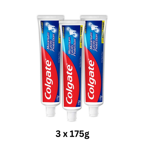 Colgate Maximum Cavity Protection Great Regular Flavour Zahnpasta 3 x 175g