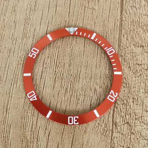 Magnesium Aluminum Watch Bezel Luminous Bezel Insert Fit For 40MM SUB Watch Case - Picture 22 of 24