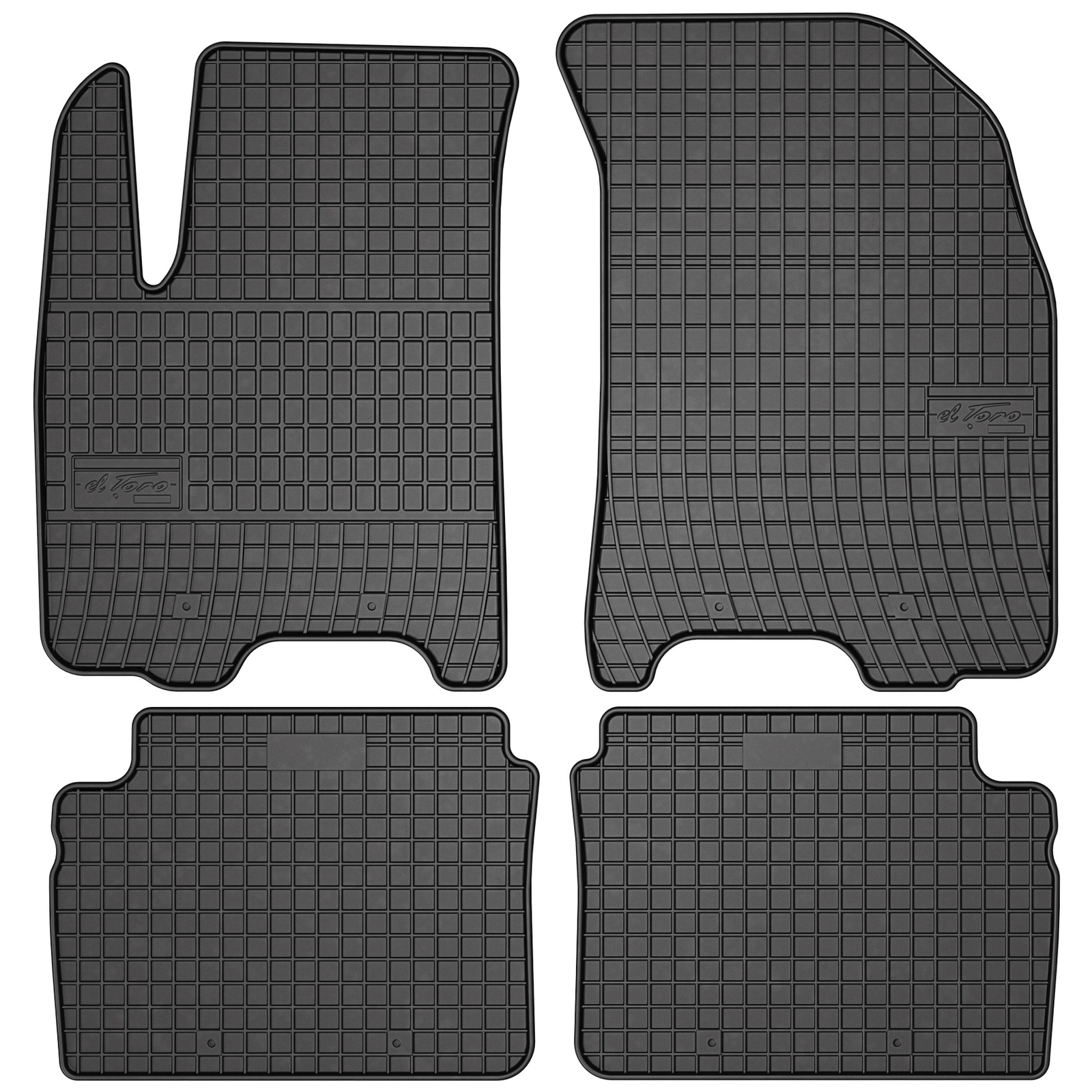 Tapis de sol Frogum El Toro en caoutchouc premium robuste pour Chevrolet Aveo II