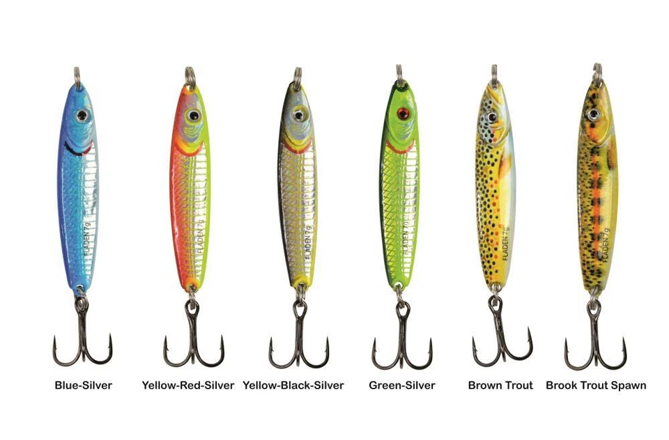 FLADEN Holo Twist Spoon Pilker bleifrei 7g - 40g Zocker Blinker Küstenblinker - Bild 2 von 2