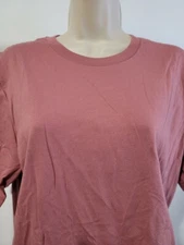 Womens New Bella + Canvas Airlume Jersey T Shirt Mauve Size XL