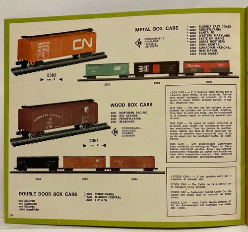 Rivarossi / Atlas Catalogue - 1969 - 1970 - N Scale - 30 Pages - Picture 5 of 8
