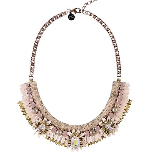 Deepa by Deepa Gurnani Gold Pearl, Shell, Rhinestone Beaded  display picture 3