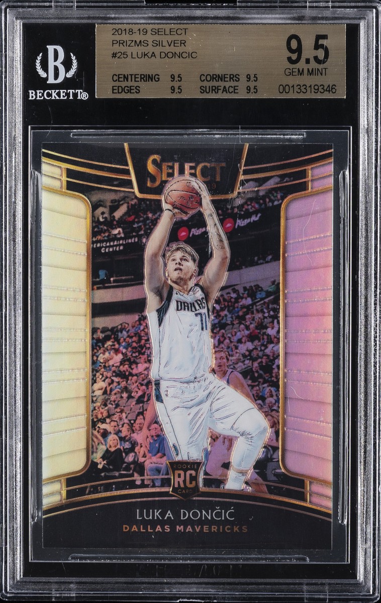 2018-19 Panini Doncic ドンチッチ RC Silver 2018-19 Panini Noir LUKA DONCIC #5/25 Vintage Art Silver