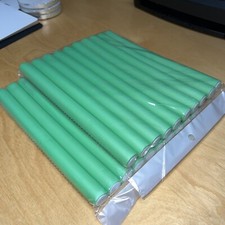 Green Hair Rollers 20 pack 9.4" Flexible Curling Rods