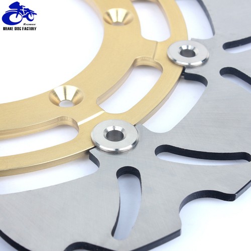 DRZ400SM Gold Floating Front Brake Disc Rotor For Suzuki DR-Z 400 SM 2005-2024 - Picture 5 of 7