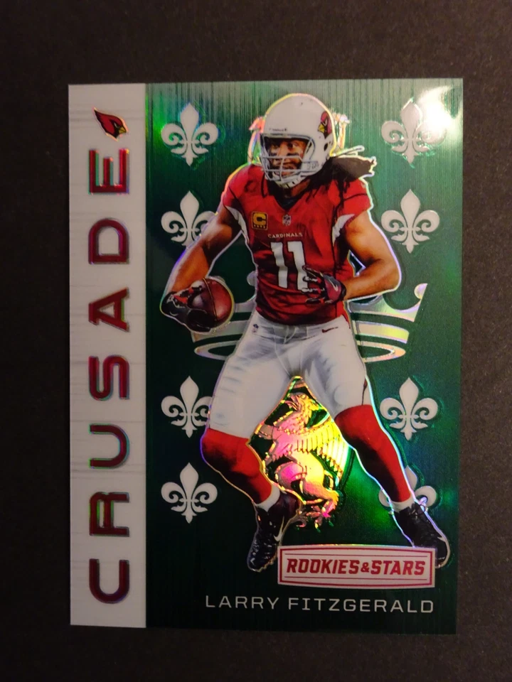 2018 R&S Crusade Larry Fitzgerald Green /5 - Image 2 of 4