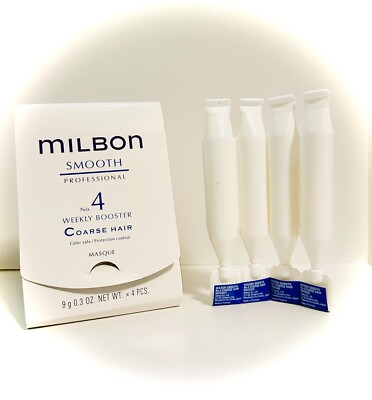 Milbon smooth coarse hair No.4 Treatment weekly booster