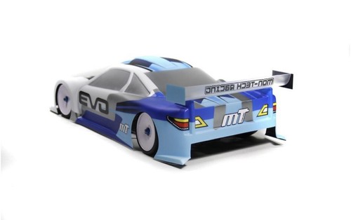 Mon-Tech Evo 1/10 190mm Clear Unpainted Body MON014-003 Montech Touring Car TC8 - Picture 2 of 4