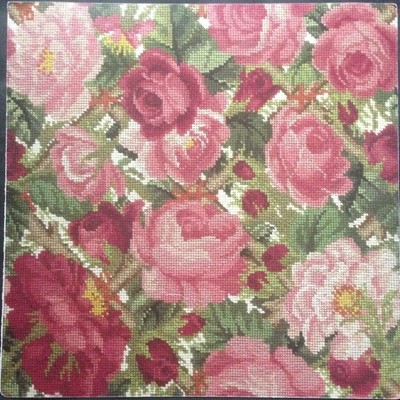 Download Elizabeth Bradley ROSE TRELLIS Needlepoint/Cross Stitch Chart and Color Card | eBay