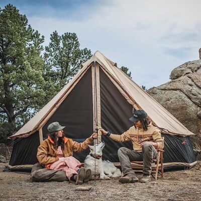 WHITEDUCK 13' Regatta 360 Canvas Bell Tent Used