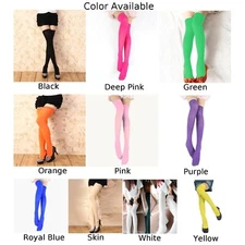 Women Solid Color Long Boot Socks Over The Knee Thigh High-School Girl Stocking