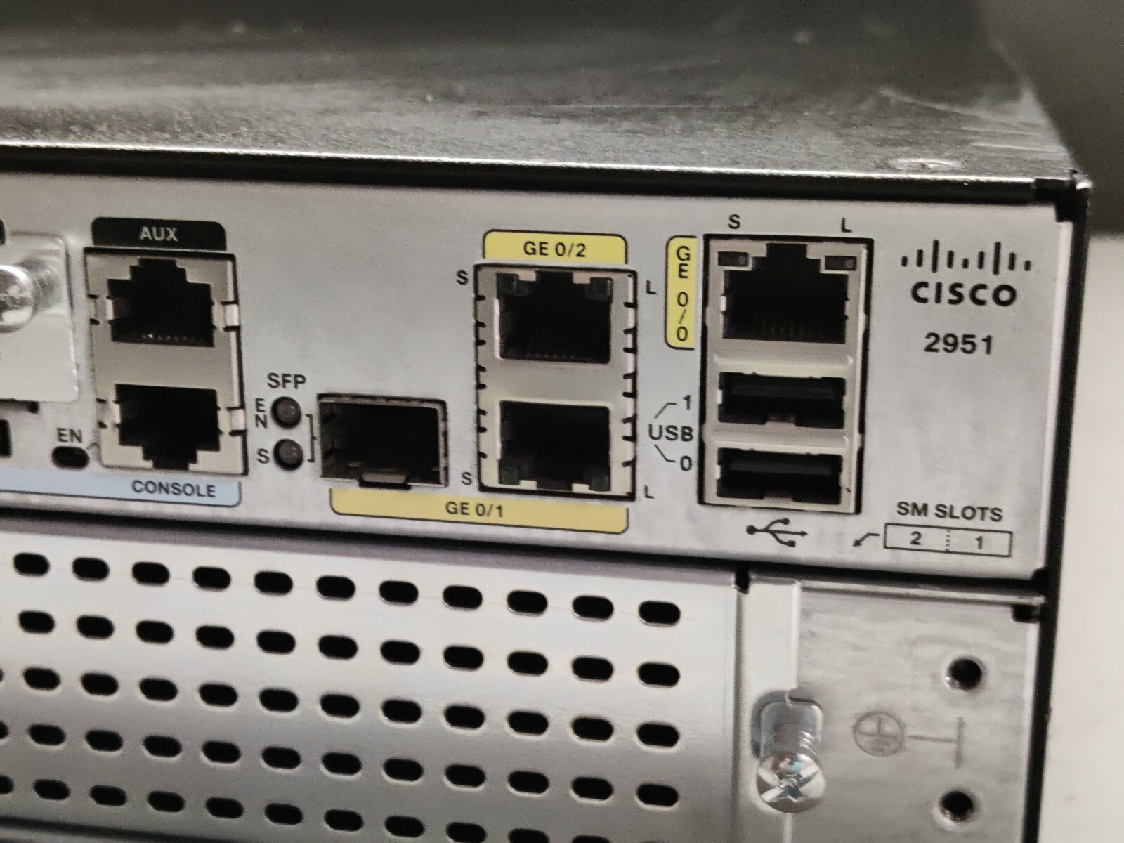 Cisco 2900 Series 2951 Integrated Service Router Gigabit G2 for sale ...