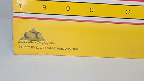 Calendrier vintage Winger 1990 groupe rock and roll spécialités sterling jamais utilisé. - Photo 9/14