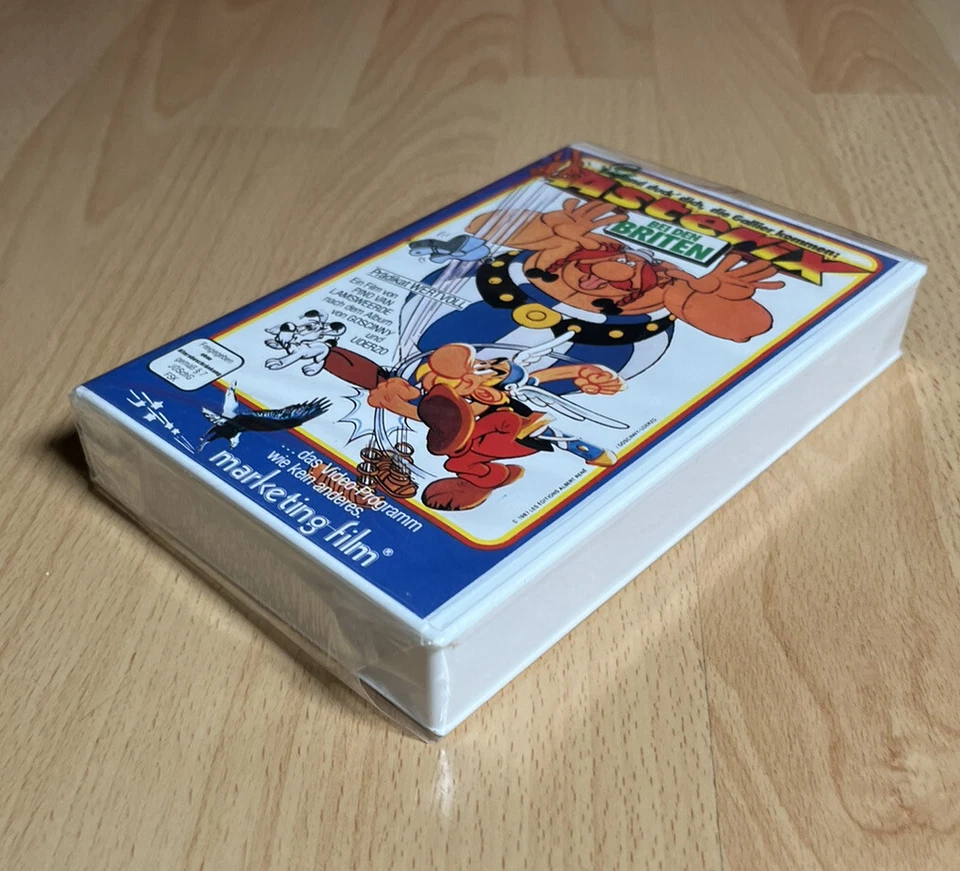 Neu Asterix & Obelix VHS bei den Briten marketing Film Cartoon Rar sealed - Bild 2 von 4