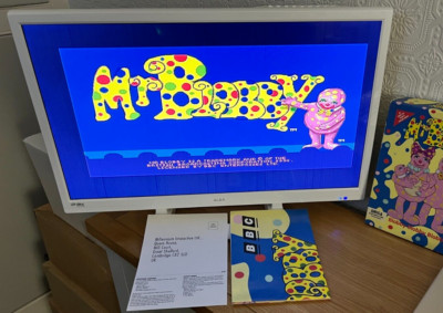 Amiga Millennium Mr Blobby Vintage Spiel - selten funktionsfähig - ️Retro Geschenkidee ️
