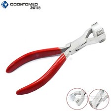 Bracelet Bending Pliers with Nylon Jaws, Metal Strip Blanks Craft Pliers Red